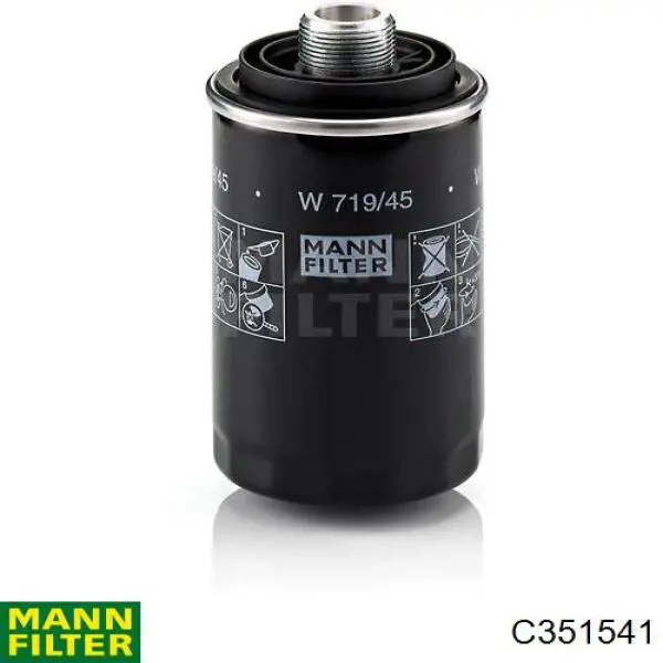 Повітряний фільтр C351541 Mann-Filter