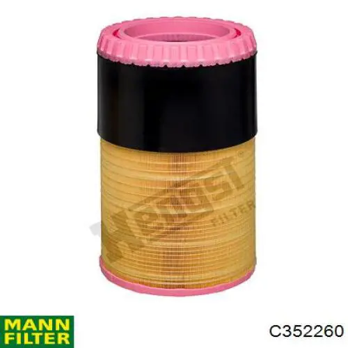 Елемент повітряного фільтра Mann-Filter C352260 ціна, від 210.78 USD