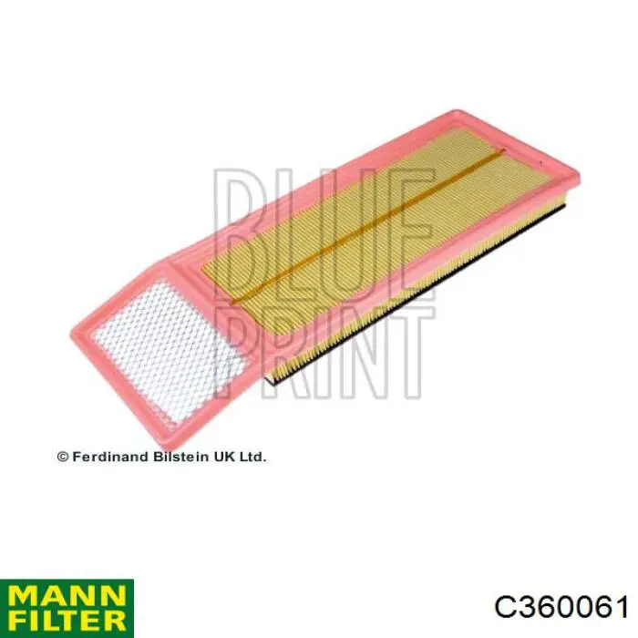 C360061 Mann-Filter фільтр повітряний
