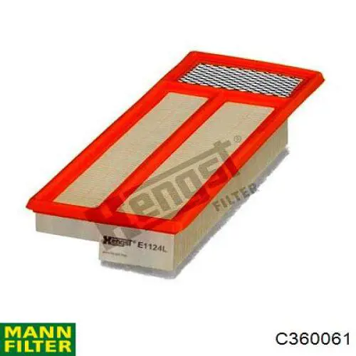 Елемент повітряного фільтра Mann-Filter C360061 ціна, від 7.01 USD