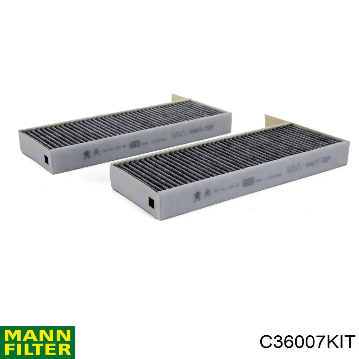 C36007KIT Mann-Filter Повітряний фільтр двигуна