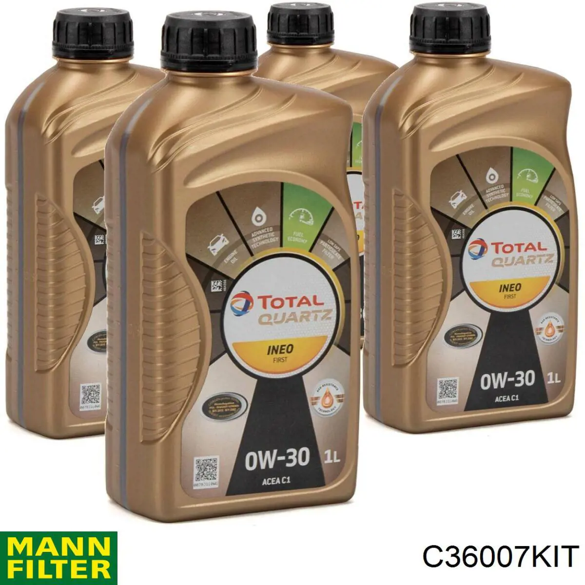 Повітряний фільтр C36007KIT Mann-Filter
