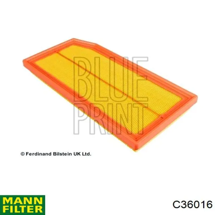 Купити C36016 Mann-Filter Автомобільний фільтр повітря