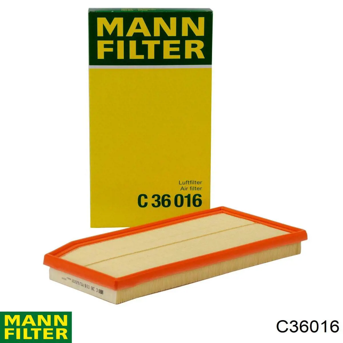 Елемент повітряного фільтра Mann-Filter C36016 ціна, від 33.30 USD