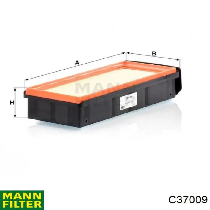 C37009 Mann-Filter фільтр повітряний