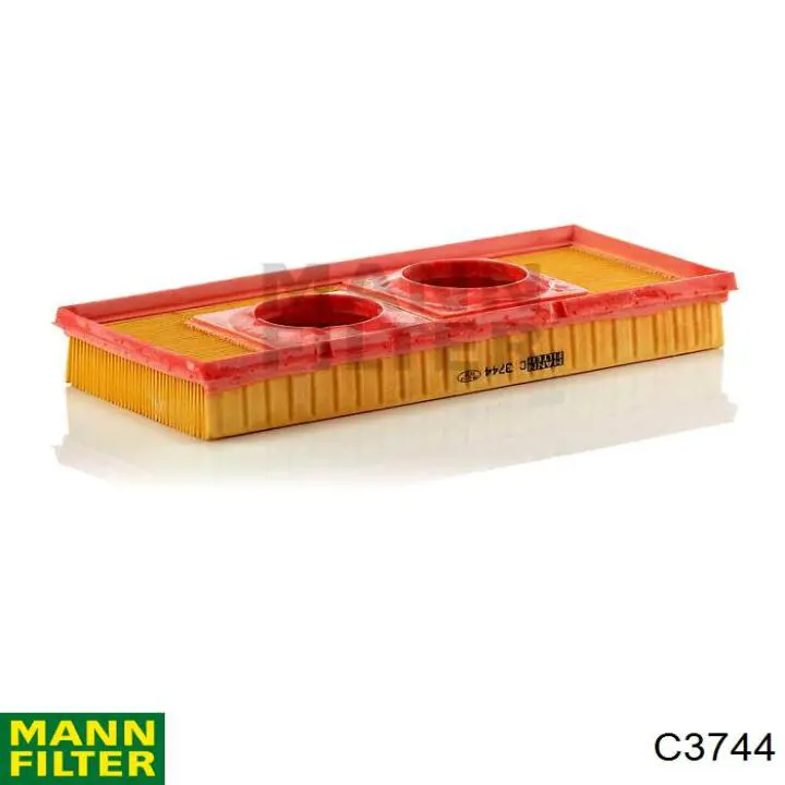 Елемент повітряного фільтра Mann-Filter C3744 ціна, від 20.08 USD
