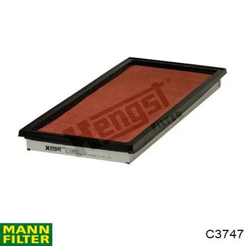 Фільтр повітряний Mann-Filter C3747