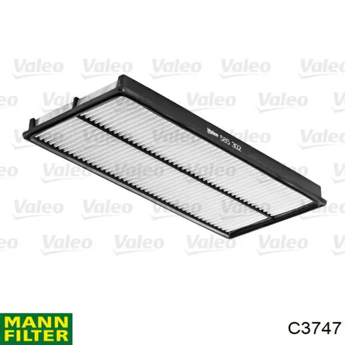C3747 Mann-Filter Повітряний фільтр двигуна