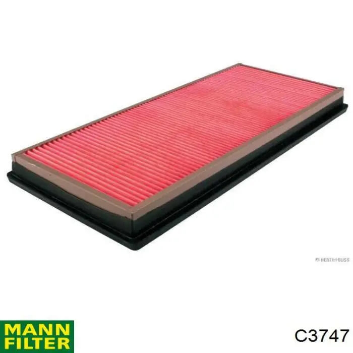 Повітряний фільтр C3747 Mann-Filter