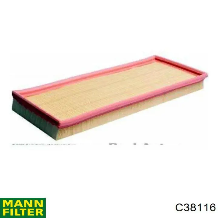 Купити C38116 Mann-Filter Автомобільний фільтр повітря