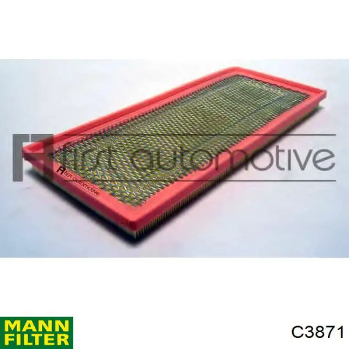 Купити C3871 Mann-Filter Автомобільний фільтр повітря