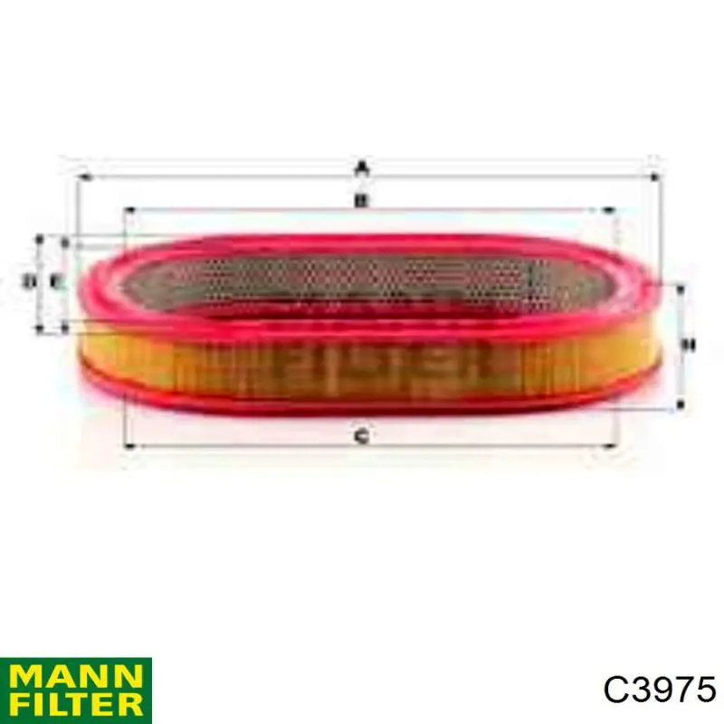 C3975 Mann-Filter фільтр повітряний