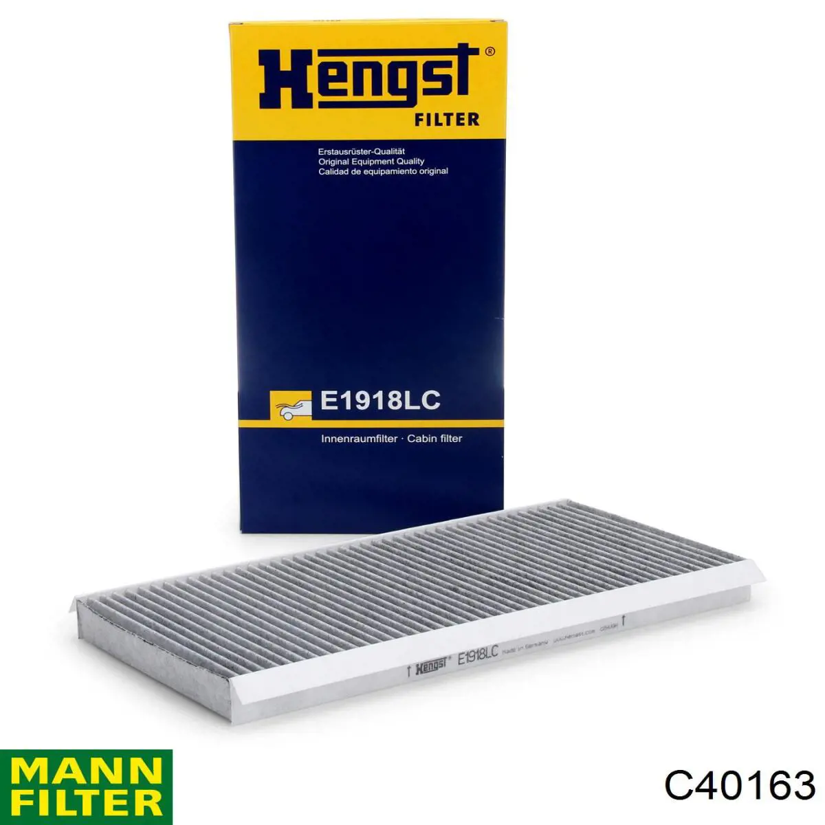 Купити C40163 Mann-Filter Автомобільний фільтр повітря