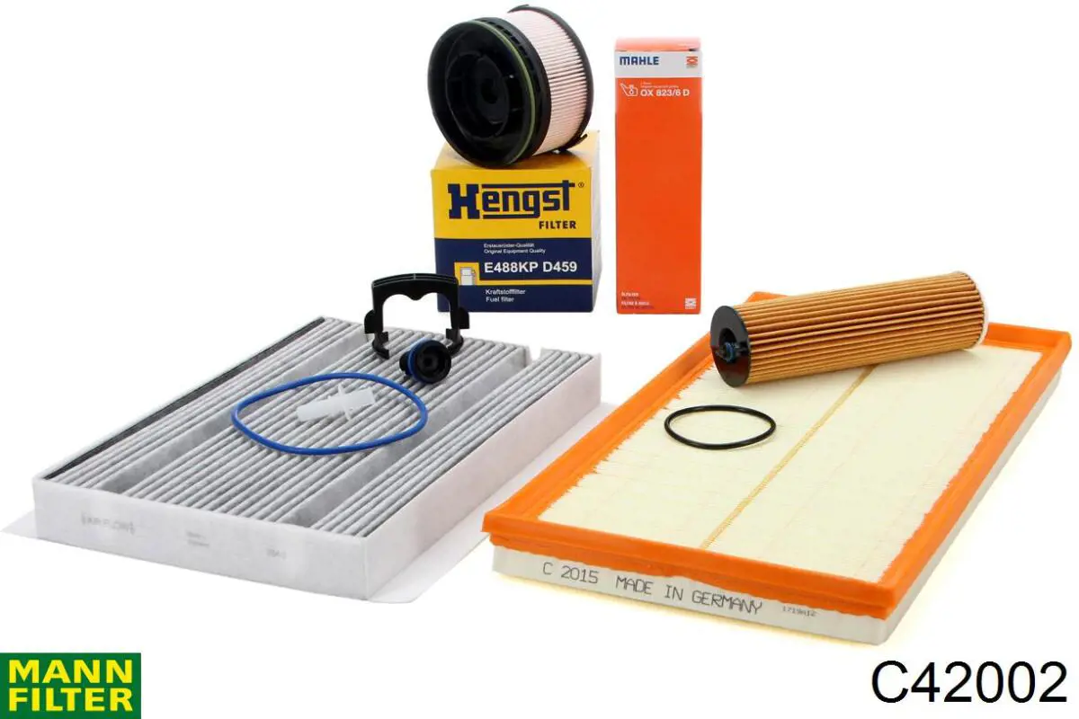 Елемент повітряного фільтра Mann-Filter C42002 ціна, від 12.61 USD