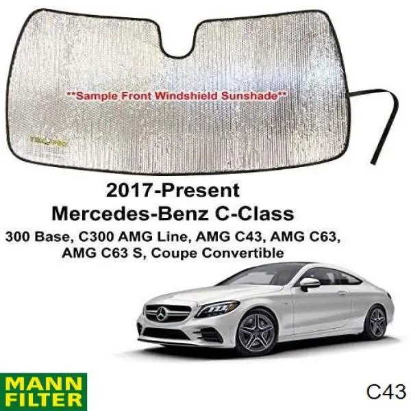Повітряний фільтр C43 Mann-Filter