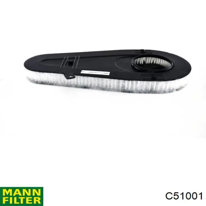 Елемент повітряного фільтра Mann-Filter C51001 ціна, від 47.34 USD