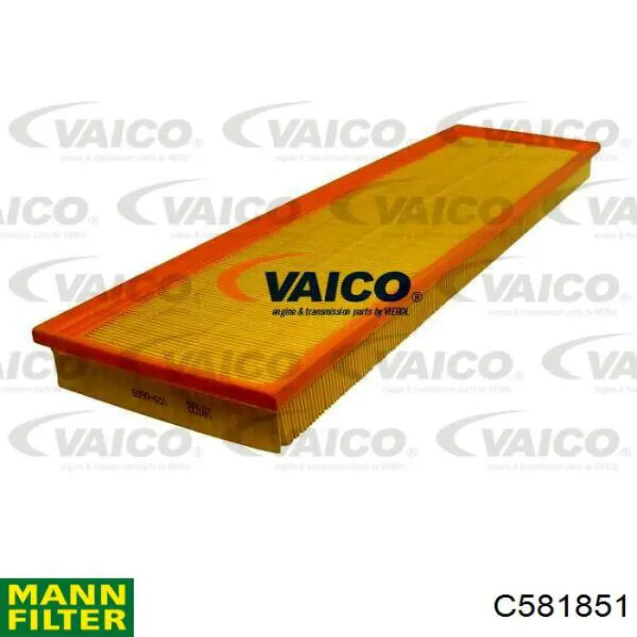 Елемент повітряного фільтра Mann-Filter C581851 ціна, від 10.37 USD
