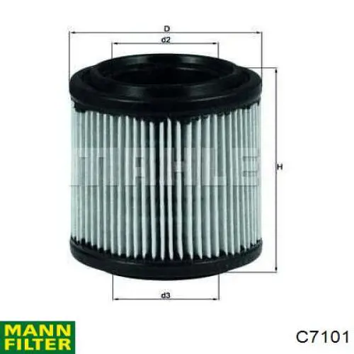 C7101 Mann-Filter Повітряний фільтр двигуна