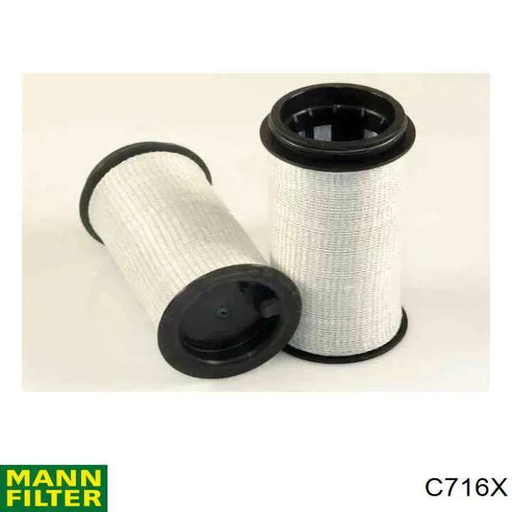 C716X Mann-Filter фільтр повітряний