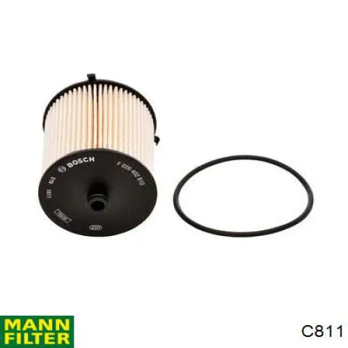 Фільтр повітряний компресора підкачки (амортизаторів) C811 MANN