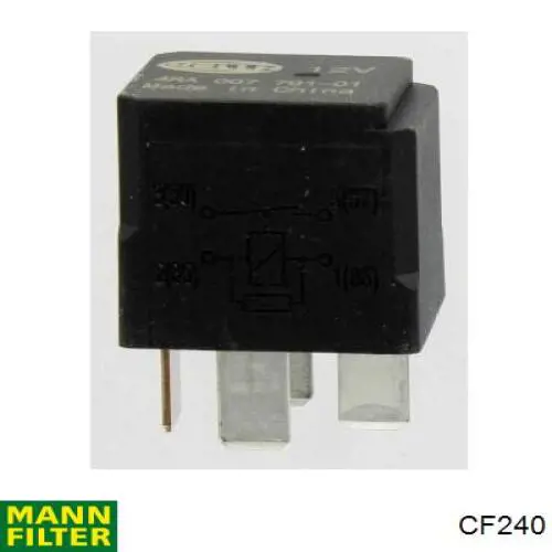 Елемент повітряного фільтра Mann-Filter CF240 ціна, від 28.66 USD