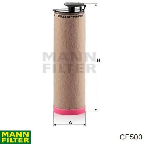 Фільтр повітряний CF500 Mann-Filter