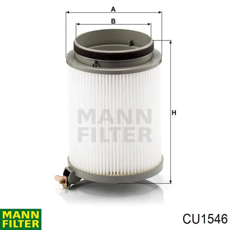 CU1546 Mann-Filter фільтр салону