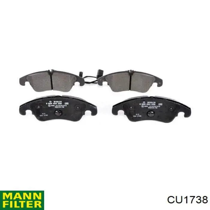 Фільтр салону CU1738 Mann-Filter