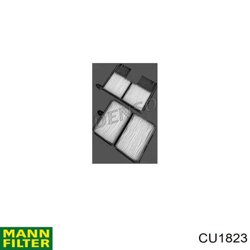 Фільтр повітряний обігрівача Mann-Filter CU1823 ціна, від 6.23 USD