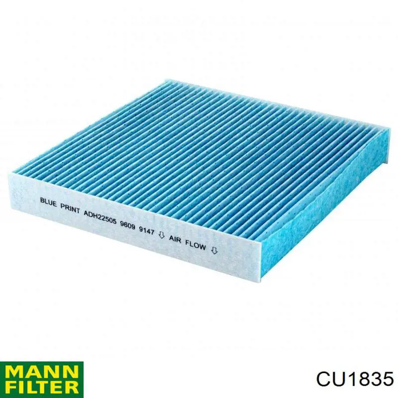 Фільтр повітряний обігрівача Mann-Filter CU1835 ціна, від 5.06 USD