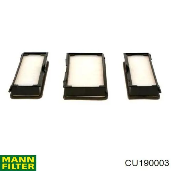 Купити CU190003 Mann-Filter Фільтр салону вугільний
