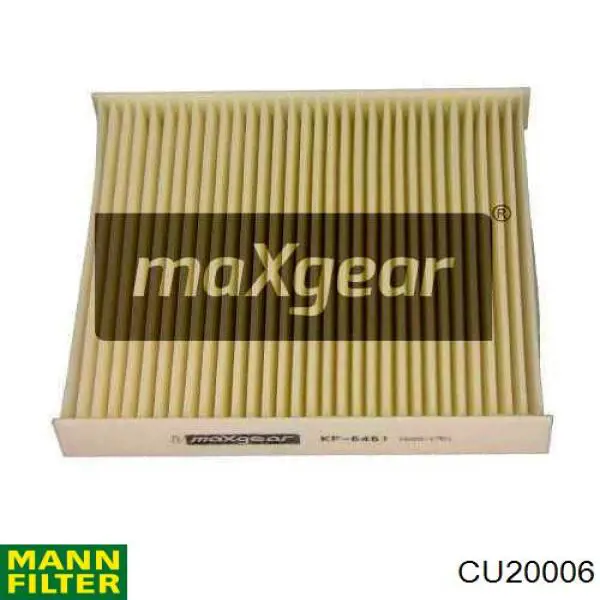 Фільтр салону CU20006 Mann-Filter