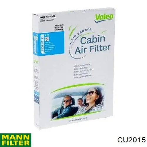 Купити CU2015 Mann-Filter Фільтр салону вугільний