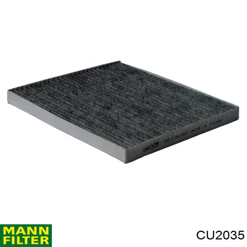 Купити CU2035 Mann-Filter Фільтр салону вугільний