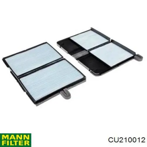 Фільтр салону CU210012 Mann-Filter