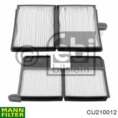 Фільтр повітряний обігрівача Mann-Filter CU210012 ціна, від 7.89 USD