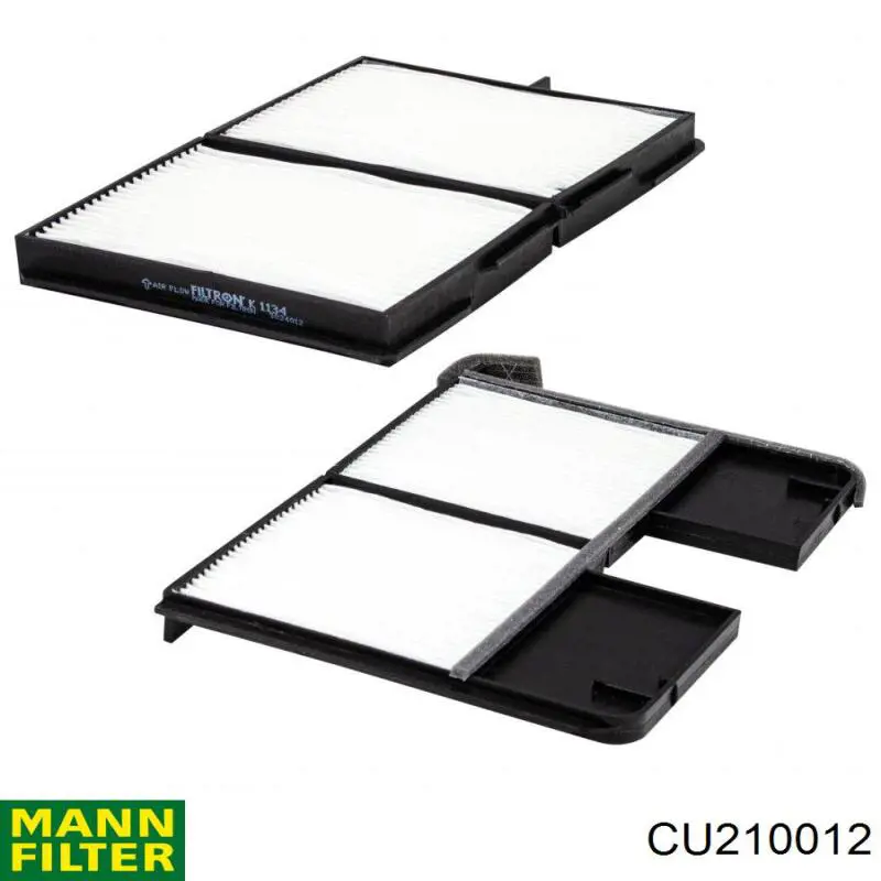 Купити CU210012 Mann-Filter Фільтр салону вугільний