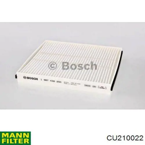 Фільтр салону CU210022 Mann-Filter