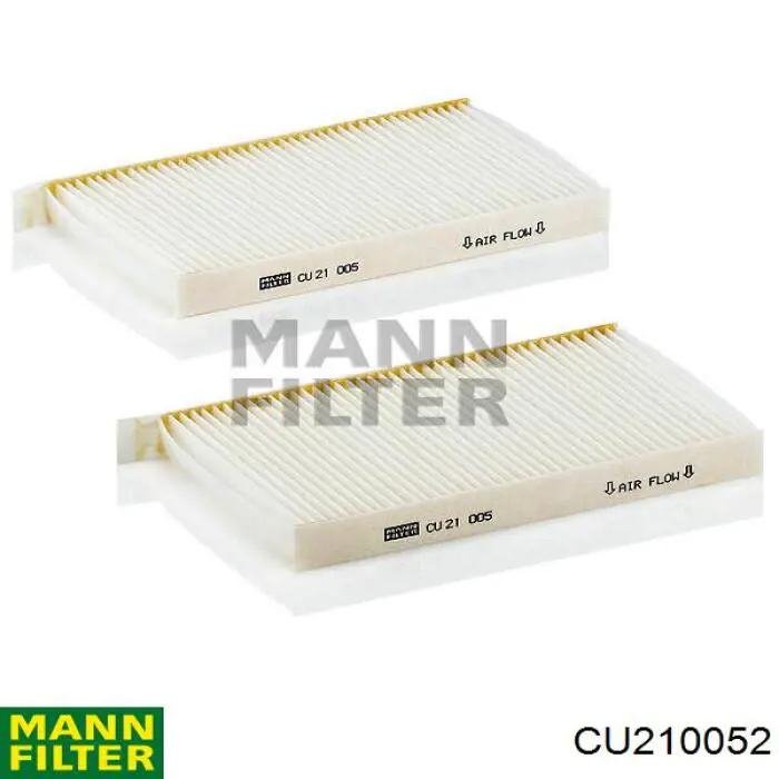 CU210052 Mann-Filter Внутрішньосалонний фільтр