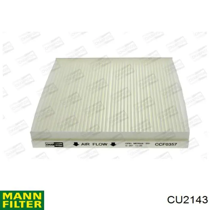 Купити CU2143 Mann-Filter Фільтр салону вугільний