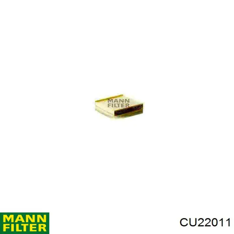 Фільтр повітряний обігрівача Mann-Filter CU22011 ціна, від 5.10 USD