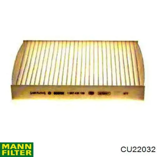 Фільтр повітряний обігрівача Mann-Filter CU22032 ціна, від 944.18 UAH
