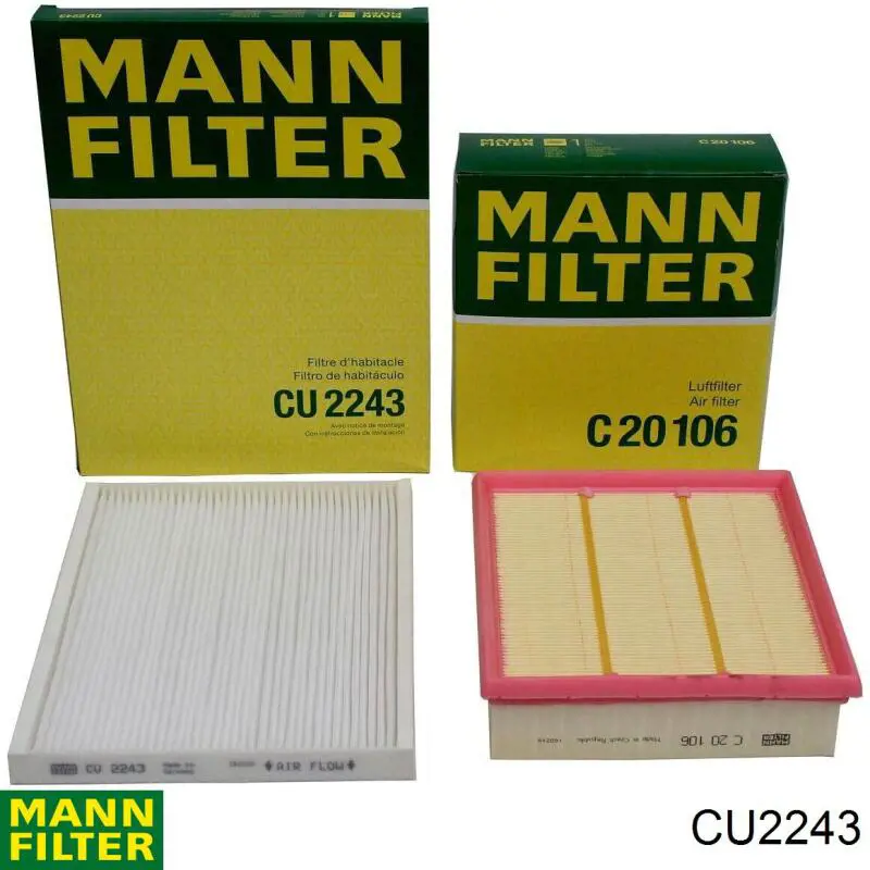 CU2243 Mann-Filter фільтр салону