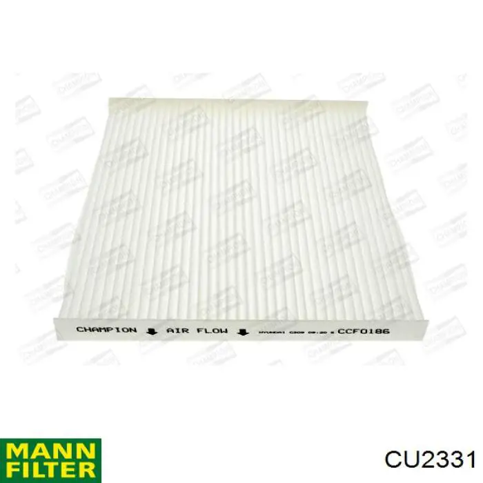Фільтр повітряний обігрівача Mann-Filter CU2331 ціна, від 5.21 USD