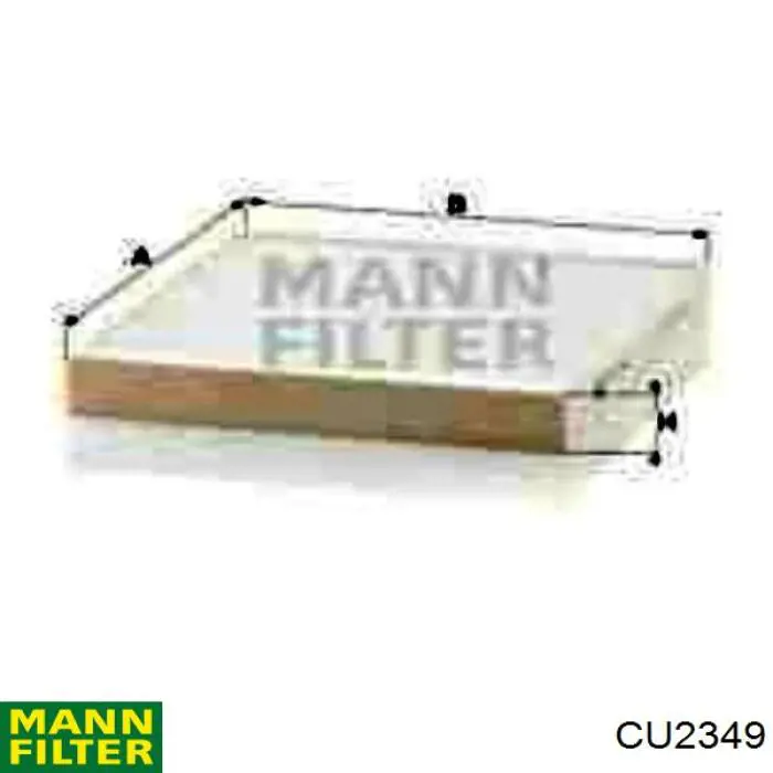 CU2349 Mann-Filter Внутрішньосалонний фільтр