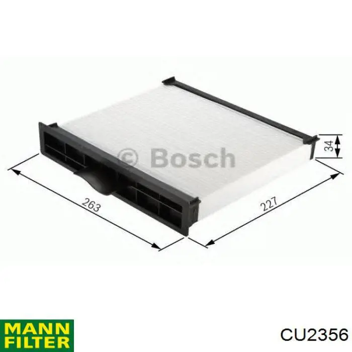 CU2356 Mann-Filter фільтр салону