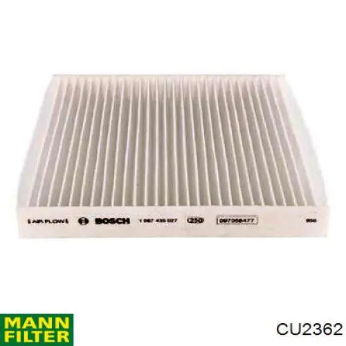 CU2362 Mann-Filter Внутрішньосалонний фільтр