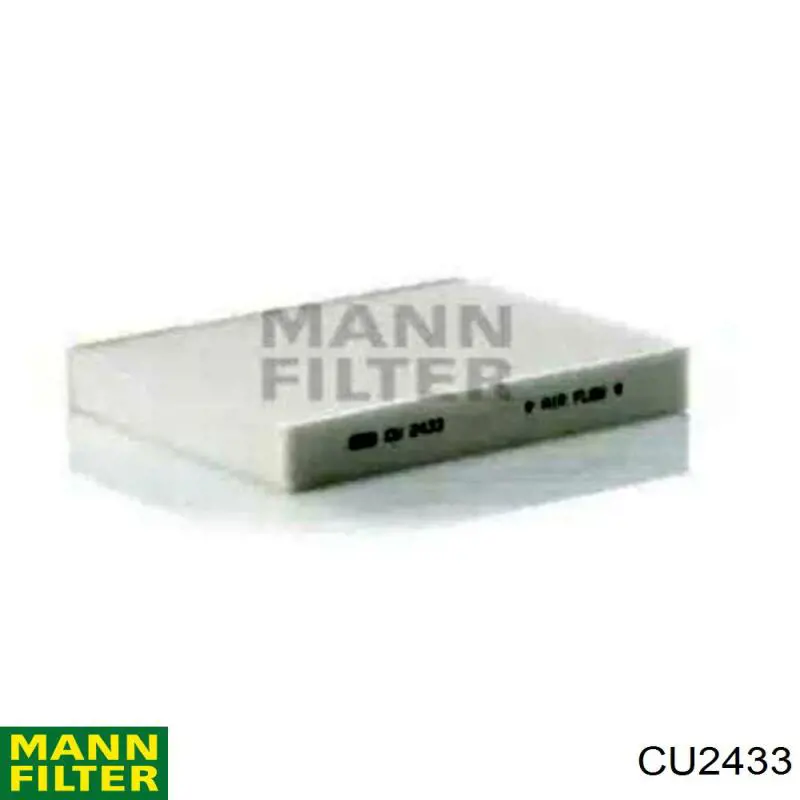 Фільтр повітряний обігрівача Mann-Filter CU2433 ціна, від 4.08 USD