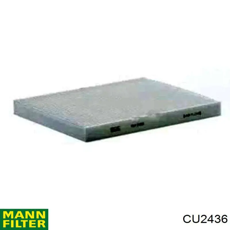 Купити CU2436 Mann-Filter Фільтр салону вугільний