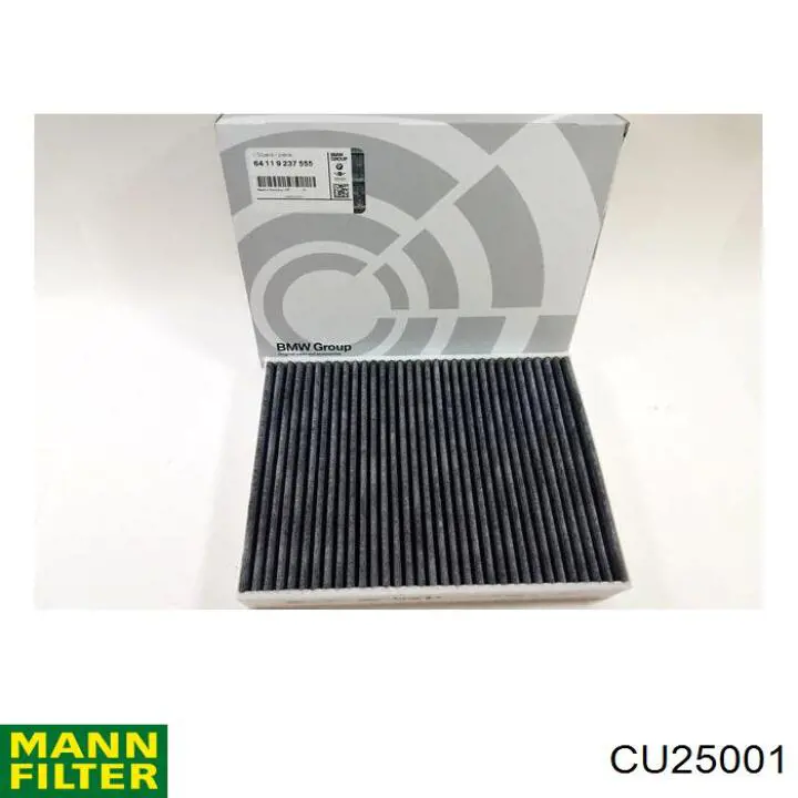 Фільтр повітряний обігрівача Mann-Filter CU25001 ціна, від 12.92 USD